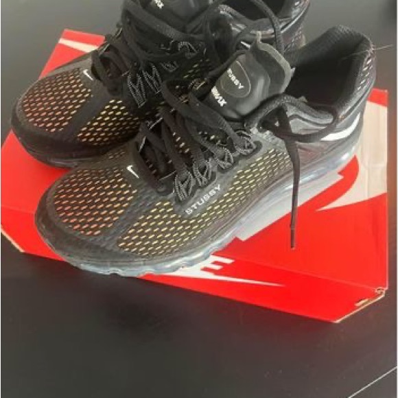 Nike x Stussy women’s Air Max size 8.5 - Picture 2 of 4